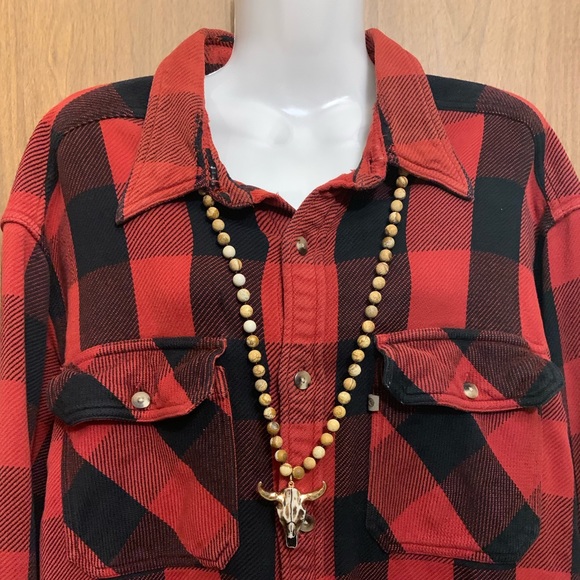 Red Plaid Guide Series Long Sleeves - Picture 2 of 4